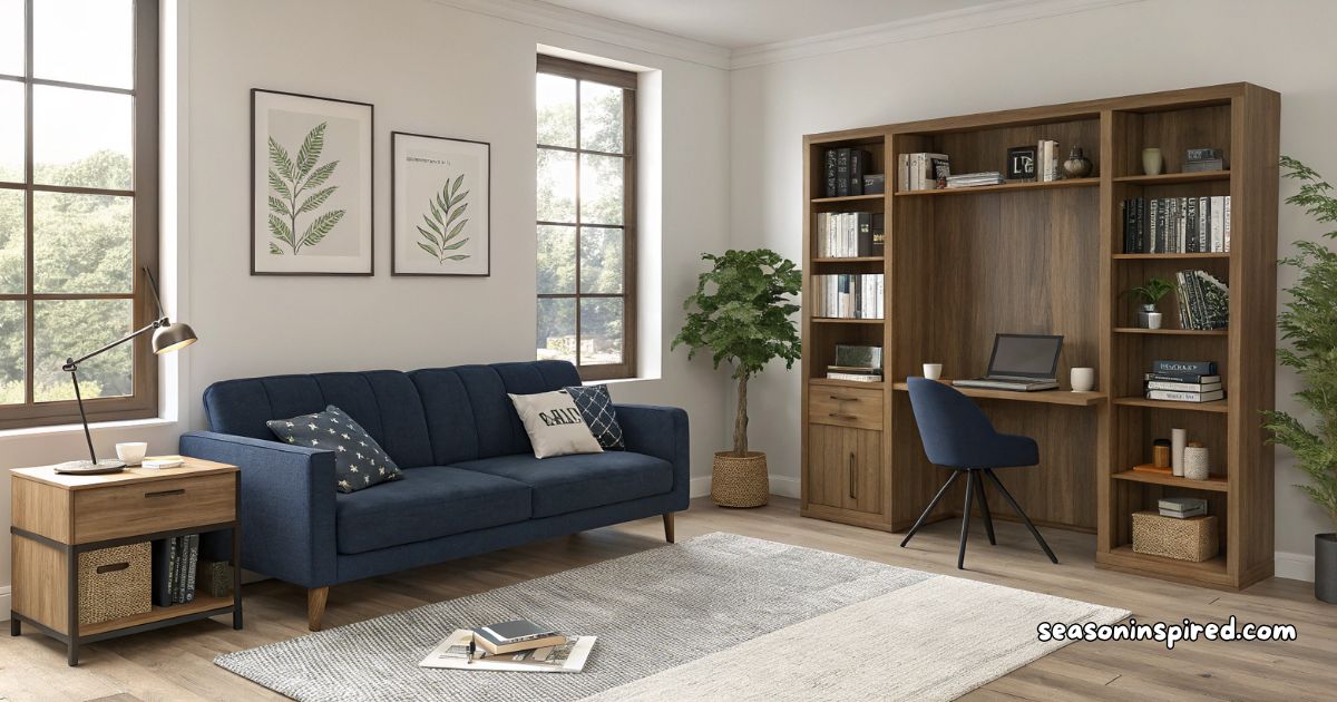 41 Inspiring Home Office Decor Ideas Featuring a Couch 20 Inspiring Home Office Decor Ideas Featuring a Couch