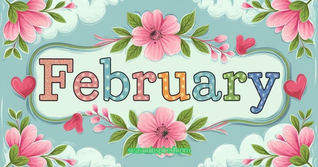 february captions and quotes