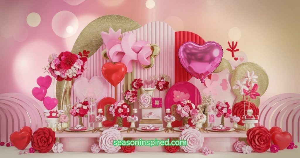 galentines party decor idea