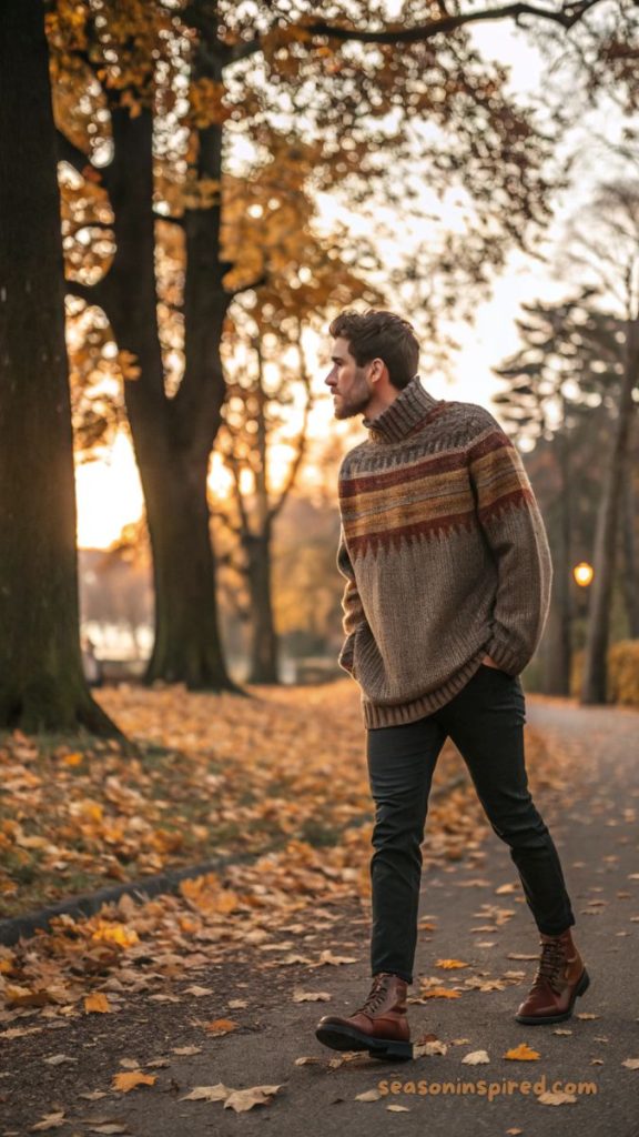 season inspired fall outfits sweater
