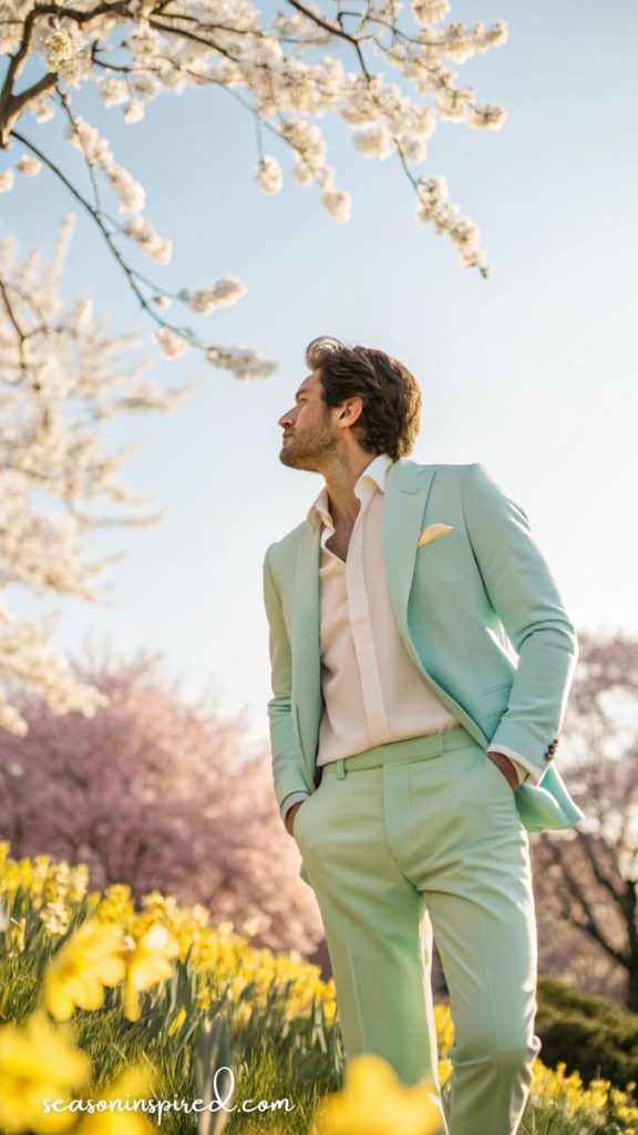 season inspired outfits spring man