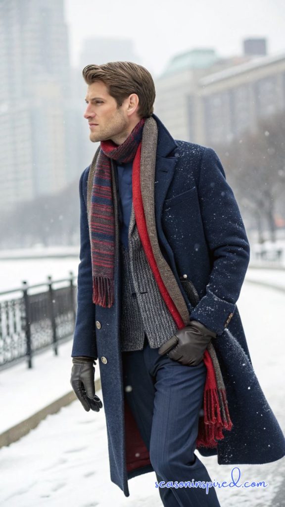 season inspired outfits winter man