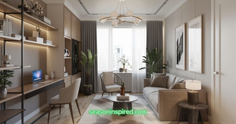 23 Stunning Sitting Room Office Combo Ideas