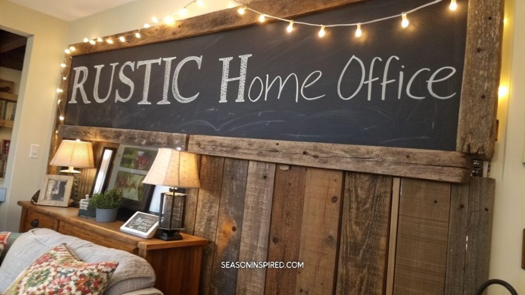 60 Rustic Home Office Ideas: Blending Charm & Productivity 6 rustic home office ideas chalkboard