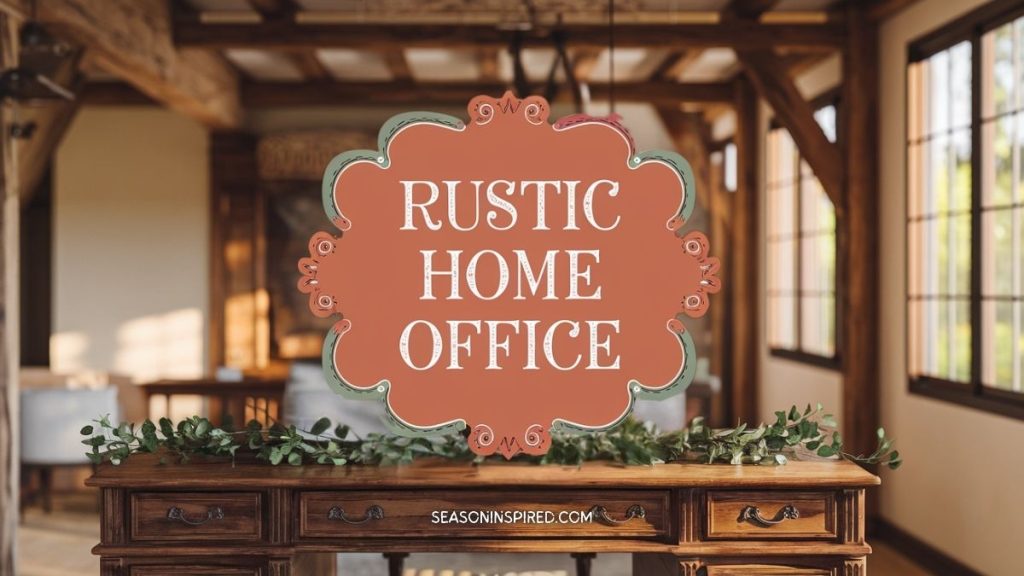 60 Rustic Home Office Ideas: Blending Charm & Productivity 14 rustic home office ideas desk
