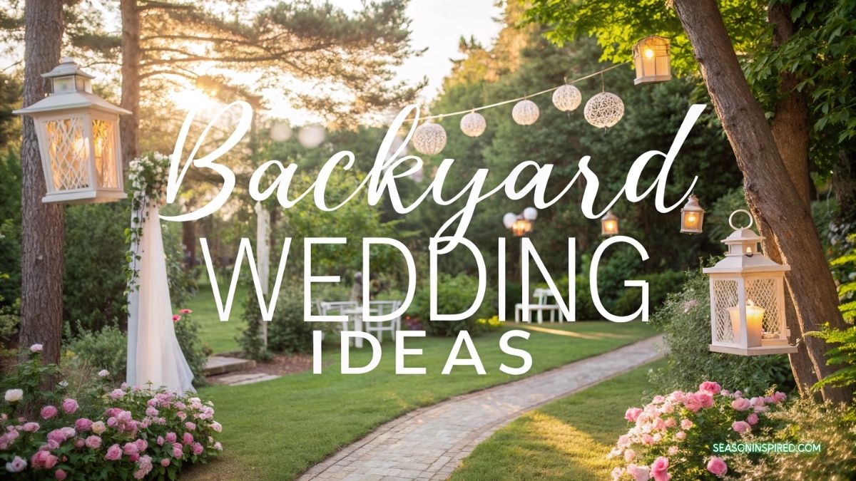 25+ Simple & Budget-Friendly Backyard Wedding Ideas