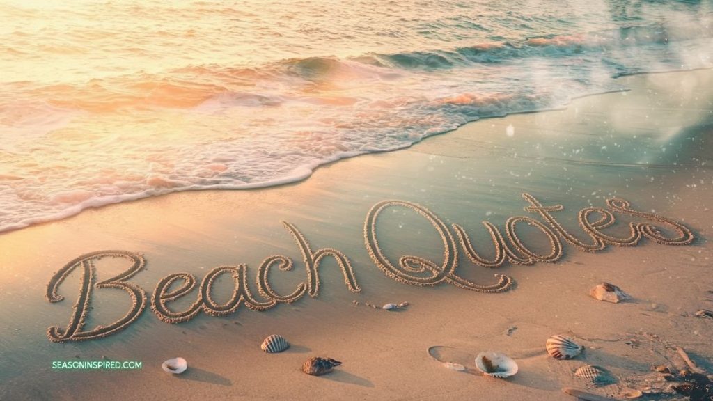 190 Best Beach Quotes: From Inspiring to Hilarious Vibes! 3 beach quotes for you