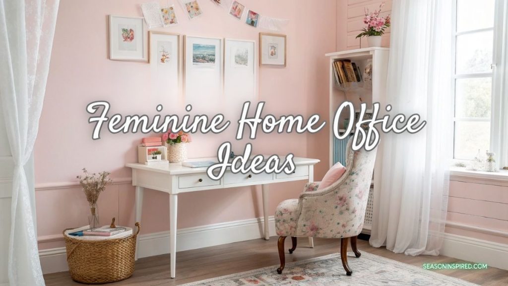 25 Cozy Feminine Home Office Ideas: Style Meets Comfort 9 feminine home office ideas chic