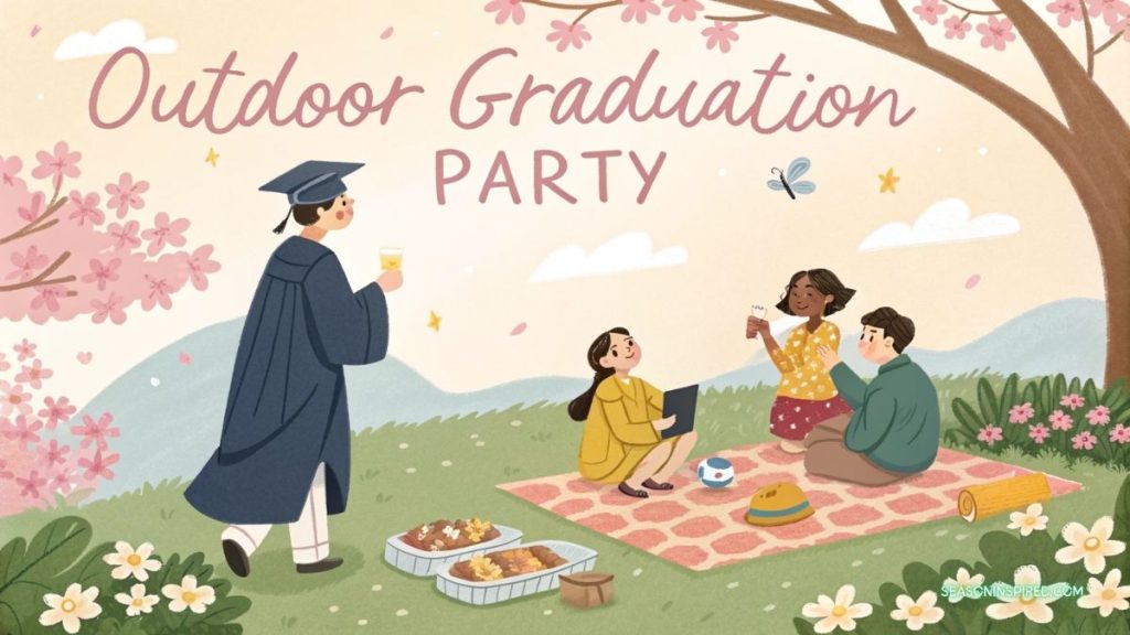 Host the Ultimate Outdoor Graduation Party: 21 Creative Ideas & Tips! 4 outdoor graduation party ideas picnic