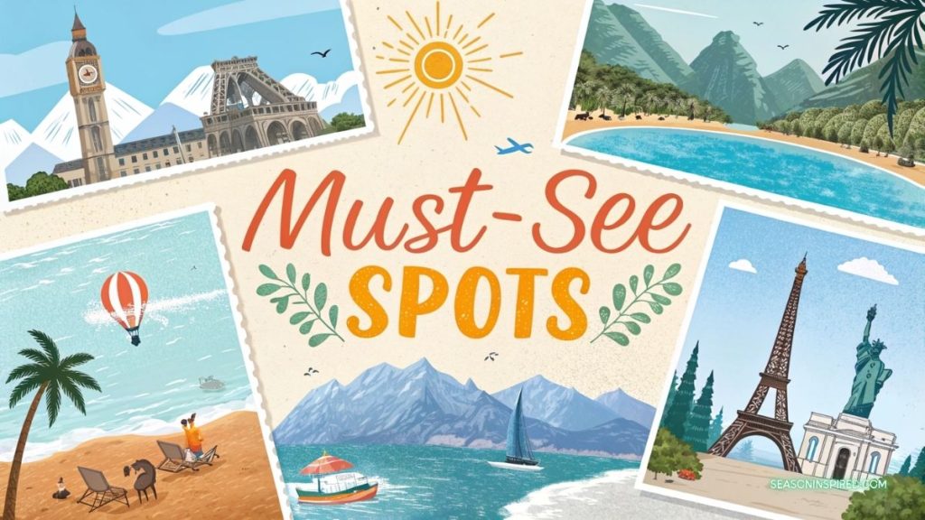 9 Top Summer Travel Destinations: 2025’s Must-See Spots 2 top summer travel destinations postcard