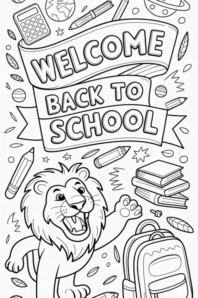Free Back to School Coloring Pages for Kids (Printable & Fun!) 4 3rd and 4th grade coloring pages 1