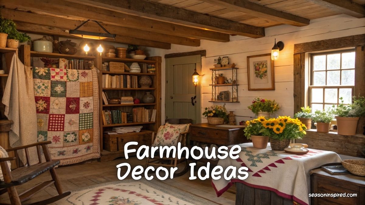 25 Farmhouse Decor Ideas to Transform Your Home 1 farmhouse decor ideas