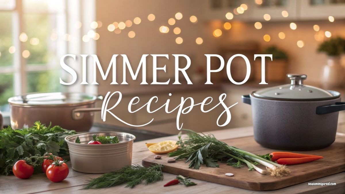 The Simmer Pot Alchemist: 15 Recipes to Make Your House Smell Like Your Best Fall Memory 1 simmer pot recipes