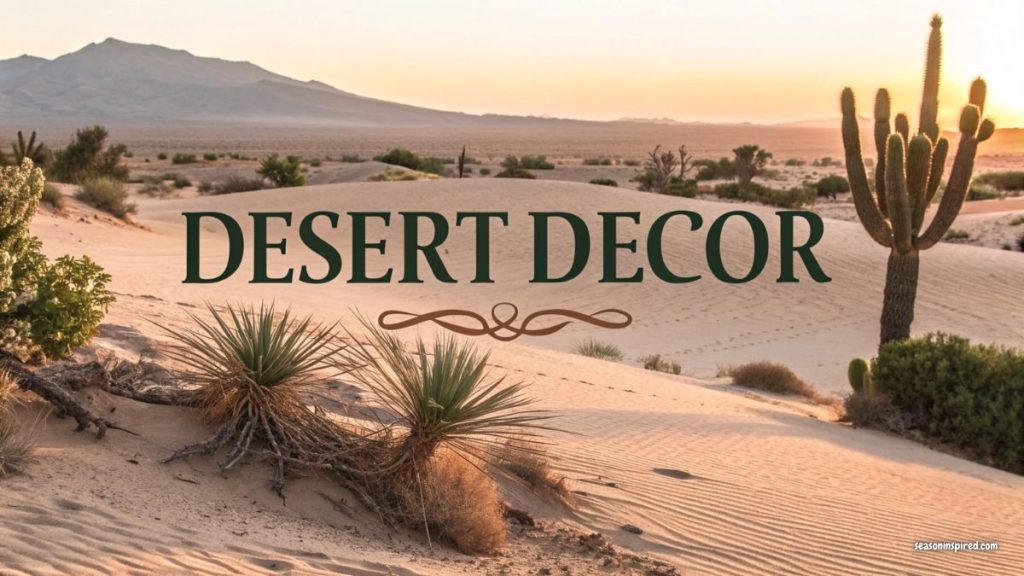 desert chic decor
