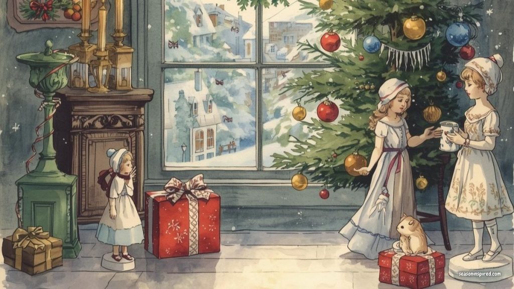 cozy vintage christmas